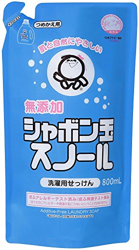 シャボン玉スノール つめかえ用 800ml ×2セット