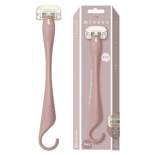 貝印 miness マイネス カミソリ 背中用 女性 ムダ毛 ロングハンドル 5枚刃 吊り下げ GA0132 貝印 miness マイネス カミソリ 背中用 女性 ムダ毛 ロングハンドル 5枚刃 吊り下げ GA0132