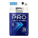 メンズビオレ 顔もふけるボディシートPRO ホワイトサボンの香り 26枚 汗・ベタつきに サラ肌KEEP(4)