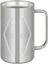 サーモス 真空断熱ジョッキ 600ml ステンレス2 食洗機対応 魔法びん構造 保温保冷 ビールジョッキ JDK-601 S2
