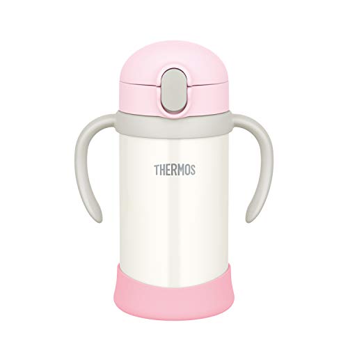 サーモス(THERMOS) まほうびんのベビーストローマグ FJL-350 ピンクホワイト (PKW) 350ml サーモス(THERMOS) まほうびんのベビーストローマグ FJL-350 ピンクホワイト (PKW) 350ml