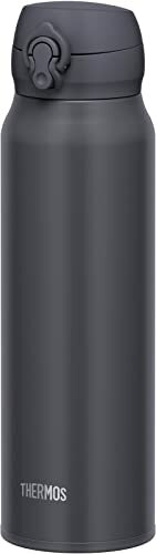 Rakuten - サーモス 水筒 真空断熱ケータイマグ 750ml スモークブラック 飲み口外せてお手入れ簡単 軽量タイプ ワンタッチオープン ステンレス ボトル