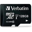 バーベイタム (Verbatim) microSD 128GB 最大90MB/s UHS-1 U1 class10 アイ・オー・データ機器による(2)