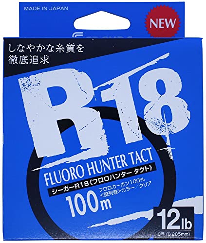 シーガー(Seaguar) ライン シーガー R18 フロロハンター タクト 100m 12lb クリア