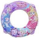 イガラシ キミとアイドルプリキュアうきわ 60cm(ロープ付き) AFD-60B 膨らんだ状態のウキワの内周は約85~90cm