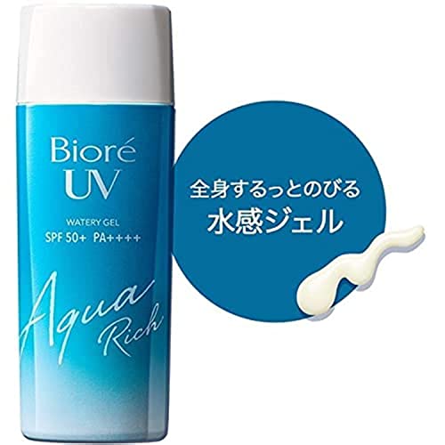ビオレ UV アクアリッチ ウォータリージェル SPF50+ 90mL