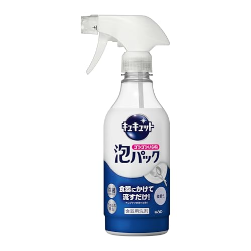 キュキュット ゴシゴシいらずの泡パック 微香性 本体 430ml(4)