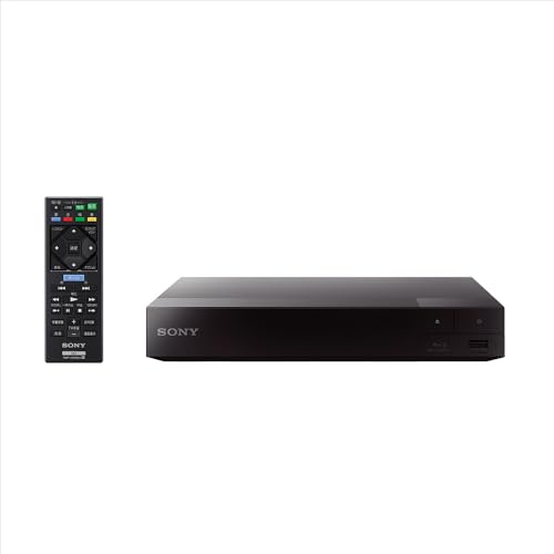 ソニー ブルーレイプレーヤー/DVDプレーヤー 2025年モデル コンパクト スタンダードモデル BDP-S1700/K
