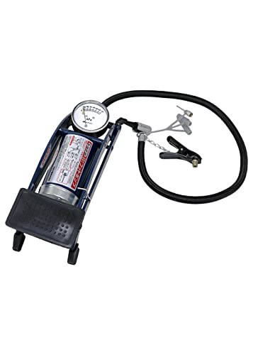 メルテック(meltec) 空気入れ フットポンプ 足踏み式 シングルシリンダー P-10