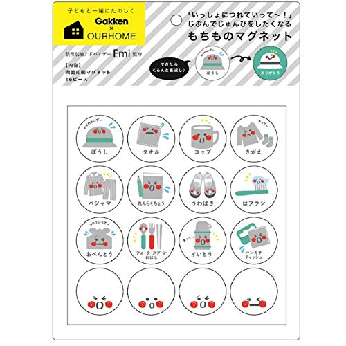 学研ステイフル OURHOME マグネット もちものマグネット G17002