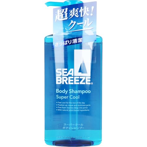 SEABREEZE(シーブリーズ) スーパークール ボディシャンプー 490mL