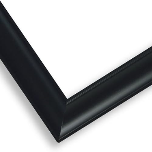 ビバリー 日本製 壁かけひも付 アルミ製パズルフレーム ブラック (50×75cm) フラッシュパネル UVカット仕様 工具不要 軽量 額縁 日の商品画像