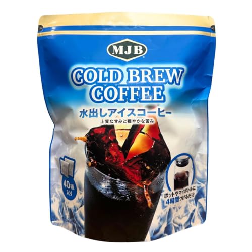 MJB コールドブリュー 18g x 40パック 水出しアイスコーヒー コストコ COSTCO アラビカ豆100%