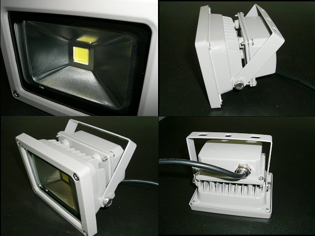 12v24v兼用/10w-LED投光器(水銀灯換算100w級)/電球色 ウォームホワイト/3000k/作業灯・照明・ライト
