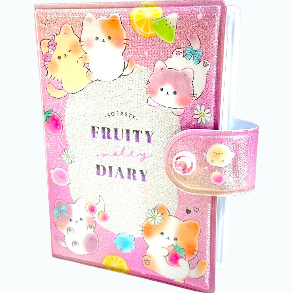 Rakuten - シールバインダー フルーティーダイアリー クラックス シール帳 シール交換 かわいい文房具