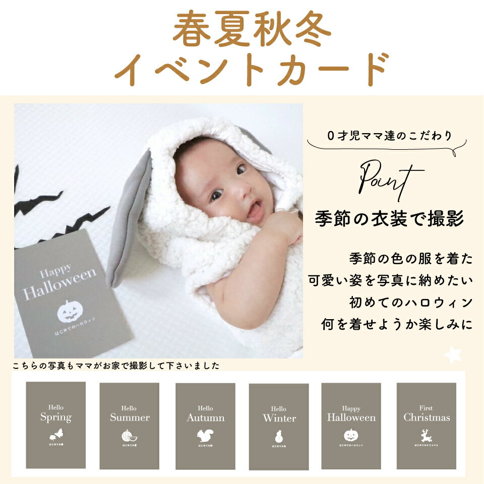 【送料無料】月齢カード月齢フォト