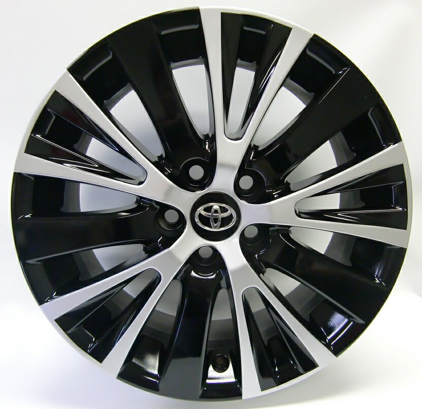 楽天市場 中古 新品同様 トヨタ アルファード ヴェルファイア 純正 中古リメイク アルミホイール カスタマイズカラー ブラック 4本セット 18 7 5j 114 3 5穴 45 18インチ ｓｂｓｓｈｏｐ 楽天市場店