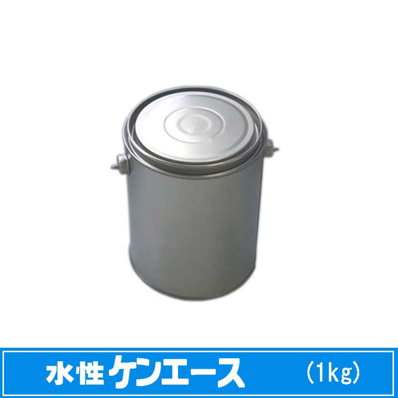ニッペ　水性ケンエース 黒色 1kg 1缶［外壁塗料］［日本ペイント］［ニッペ］［送料無料］