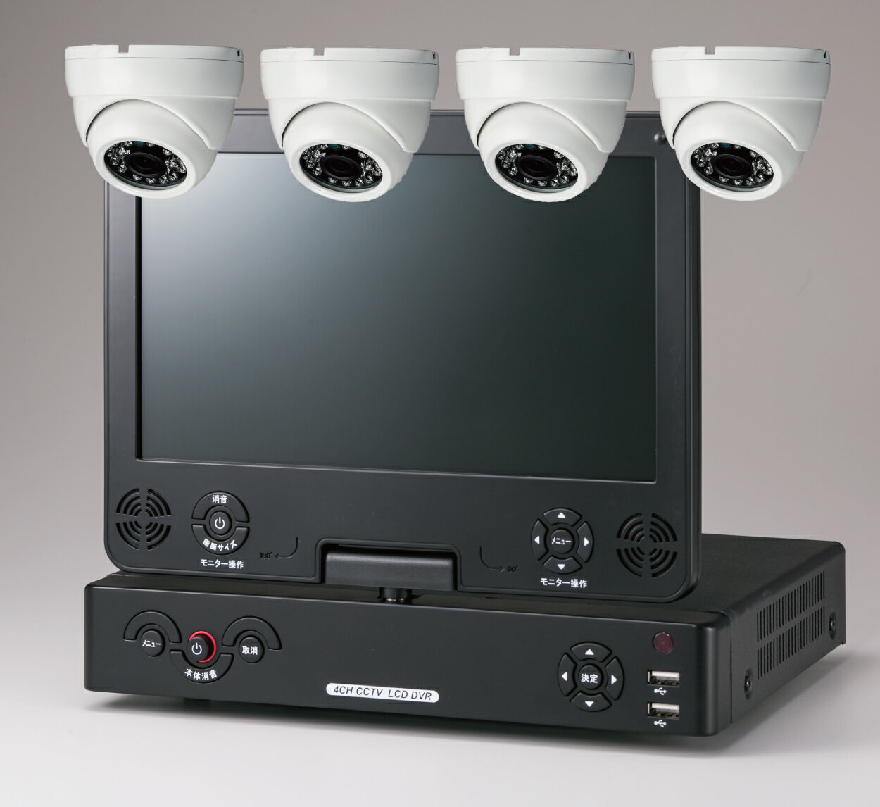 ڥɡ५4楻åȡ4CHϥӥDVRHDMIϡ˥ηDVRʥڡå塡130  ֥ͭ륻å ֳIR5m ɿɿIP65 AHD ո ܥƥ䡡NSK