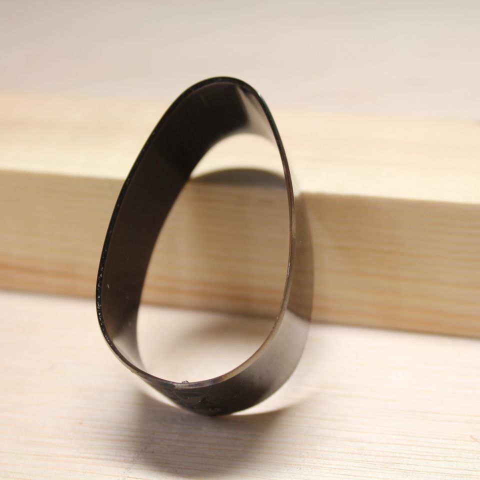 楽天市場 革を裁断して自作キーホルダー作り 工具 裁断抜き型 楕円ｄ H 23 6mm 抜型 道具 Ns工房