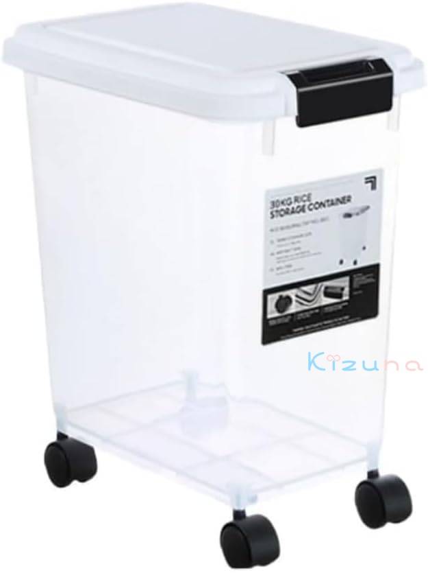 透明 大容量 30kg お米