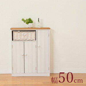乐天商城 - ＼ページ限定・マジッククロス付／　バスケット付きトイレラック 幅50cm MTR-6459　【送料無料】 トイレ収納ラック おしゃれ