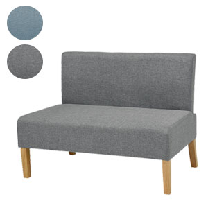 Rakuten - 【送料無料】　ダイニングソファ2P FL-8615NA　【低めソファでお部屋に開放感を　2人用ソファ】