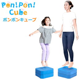 【在庫あり】ポンポンキューブ ■送料無料・代引料無料■【トランポリンクッション Pon！Pon！CUBE】 トランポリン クッション クッショントランポリン 小型 コンパクト 静穏設計