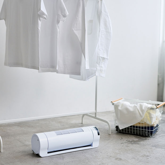 ＼ページ限定・マジッククロス付／　タワーファン【送料無料】【APIX ランドリーファン AFC-131】2WAY 扇風機 1年保証 送風 縦置き 横置き タワー型サーキュレーター リビング扇 切タイマー シンプル オフタイマー エアサーキュレーター