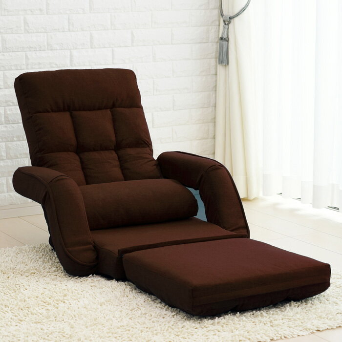 ＼ページ限定・マジッククロス付／【3way肘付き座椅子】多機能 肘付き フロアチェア TAN-214 マカロン..