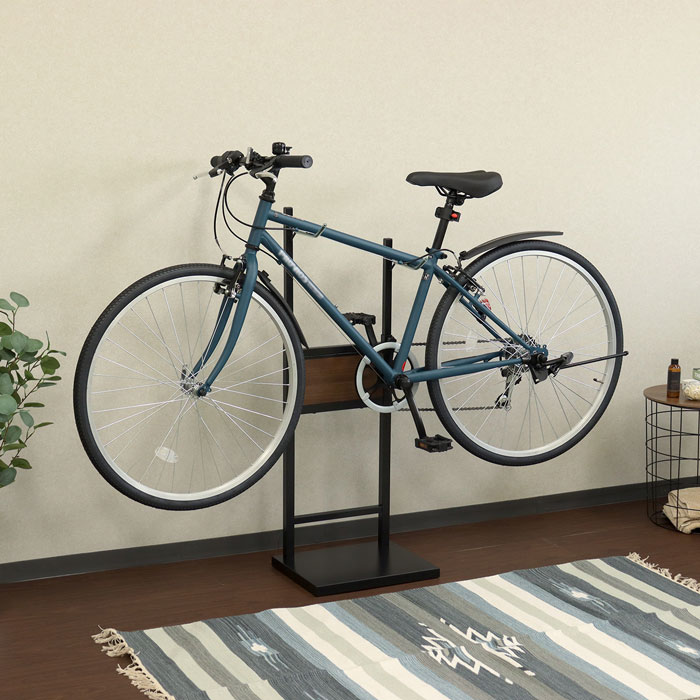 おしゃれ＆シンプル1台用 室内自転車スタンド【自転車スタンド Lex(レック) 1台用】