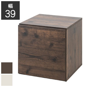 Rakuten - ＼ページ限定・マジッククロス付／　扉付きカウンター上収納ラック【送料無料】【カウンター上ラックシリーズ 扉】組み合わせて好みのレイアウトにできる扉付きキューブボックス リビング収納 上置き棚 カウンターキッチン キッチン収納棚 キューブ型収納棚 右開き 左開き