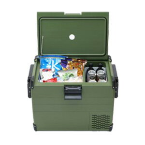 車載冷凍冷蔵庫 40L RLC-CF40 【送料無料】 ［40L ポータブル冷蔵庫 ポータブル冷凍庫 持ち運び 車用 冷蔵冷凍庫 車載用 2電源対応 ポータブル冷蔵冷凍庫 オシャレ]
