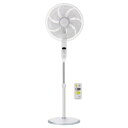 アピックス DCフロアー扇風機 AFL-284R 【送料無料】 [ハイポジション扇風機 DCモーター扇風機 家庭用 リビングファン リモコン付き 首振り扇風機 ...