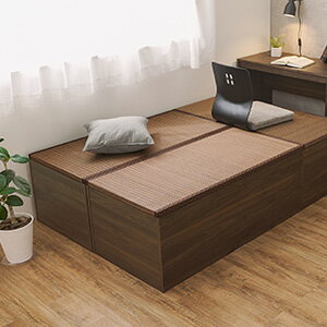 小上がり畳 収納付き ハイタイプ 長方形 幅120 RUD-1159