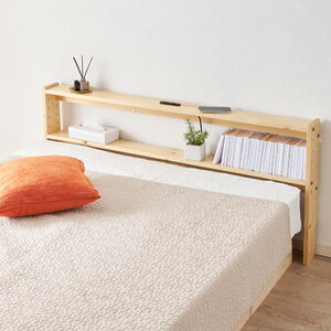 ＼ページ限定・マジッククロス付／　高さ調節できる 後付け ヘッドボード ダブル 幅140 WH-7710D