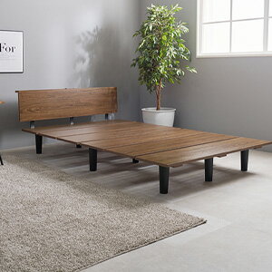 Rakuten - スタイリッシュ セミダブルベッド　KB-3064SD