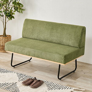 布料 - ＼ページ限定・マジッククロス付／　コーデュロイ 2Pソファ 幅105 LSF-4447-2P