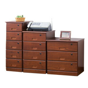 乐天商城 - 天然木 全段鍵付き シークレットチェスト