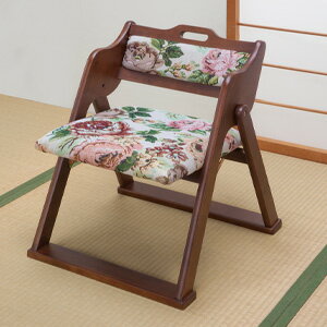 Rakuten - 天然木 和風折り畳み椅子 04490