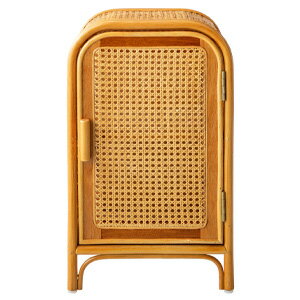 Rakuten - ＼ページ限定・マジッククロス付／　天然籐かごめ編みキャビネット 04592