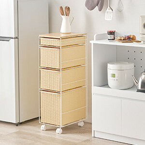 乐天商城 - ＼ページ限定・マジッククロス付／　ランドリーチェスト 幅25 RAN-2464