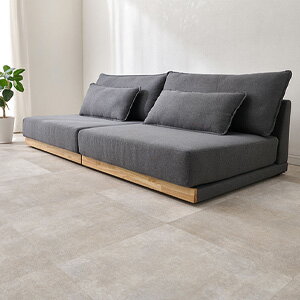 Rakuten - ＼ページ限定・マジッククロス付／　ローソファ LSF-4442 【送料無料】 ［フロアソファ 脚なし ソファ 幅180]