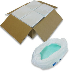 乐天商城 - ユニトイレパック薄型使い捨て100枚入り UPS-100 【送料無料】［薄型トイレパック 500cc 簡単 100枚]