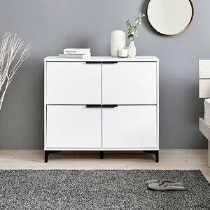 Rakuten - ＼ページ限定・マジッククロス付／　リビングキャビネット 幅90 RCC-1578【送料無料】 ［開き戸 木目調キャビネット 幅90]