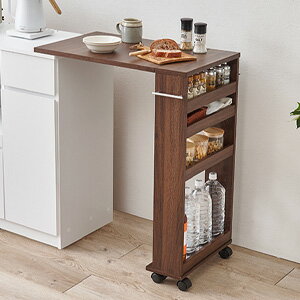 バタフライテーブル キッチン高さ80cm用 RT-1803 【送料無料】［キッチン作業台 折...