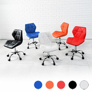 Rakuten - ＼ページ限定・マジッククロス付／　スタイリッシュデザイン オフィスチェアー 【送料無料】【昇降＆回転式 オフィスチェア LHC-4054】 キャスター付き 回転チェア