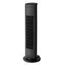 \ページ限定・マジッククロス付/ タワー型扇風機 【送料無料】【ツインバード タワーファン EF-D914B】 水洗いできるファン 首振り オフタイマー リモコ...