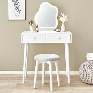 One-Mirror Dressers - LEDライト付き ドレッサー MD-6738