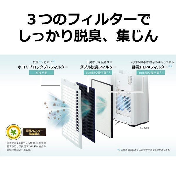Sharp シャープ 加湿空気清浄機 プラズマクラスター7000 Kc 50th3 W エヌストアオンライン Sharp シャープ 加湿空気清浄機 プラズマクラスター7000 Kc 50th3 W エヌストアオンライン
